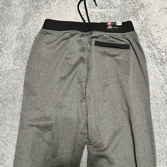 Under Armour Pants Mens Medium Sportstyle Tricot Joggers Sweat Pants Zip Pocket - Picture 5 of 10